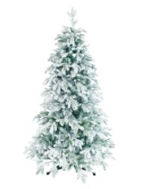 Фото Ель Лаура зеленая заснеженная 1,8 м Ель Лаура зеленая заснеженная 1,8 м