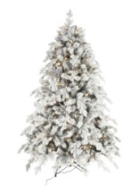 Фото Ель искусственная Crystal Queen зеленая заснеженная 830 LED ламп теплый белый цвет 2,7 м Ель искусственная Crystal Queen зеленая заснеженная 830 LED ламп теплый белый цвет 2,7 м