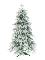 Фото Ель Лаура зеленая заснеженная 1,5 м Ель Лаура зеленая заснеженная 1,5 м